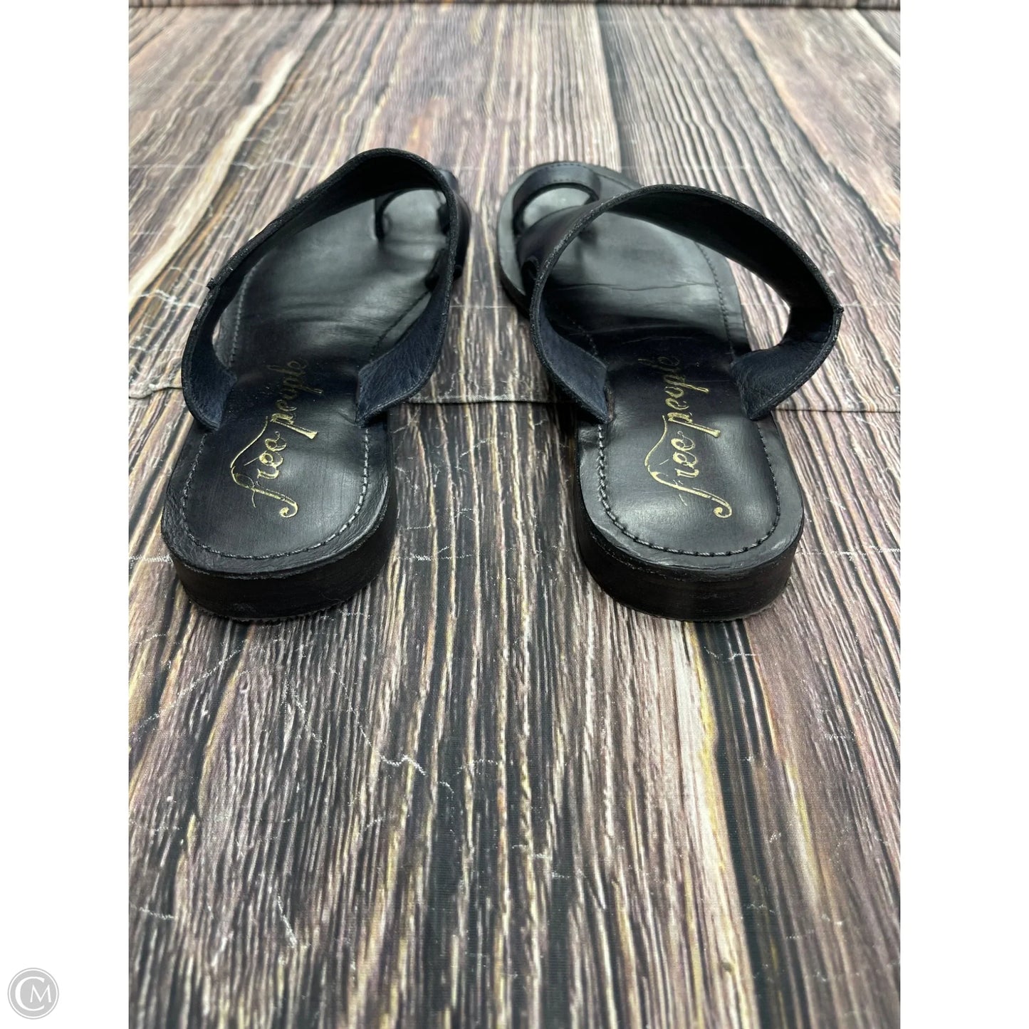 Sandals Flats By Free People In Navy, Size: 6