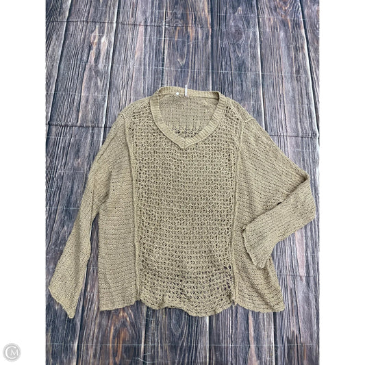 Sweater By Free People In Tan, Size: L