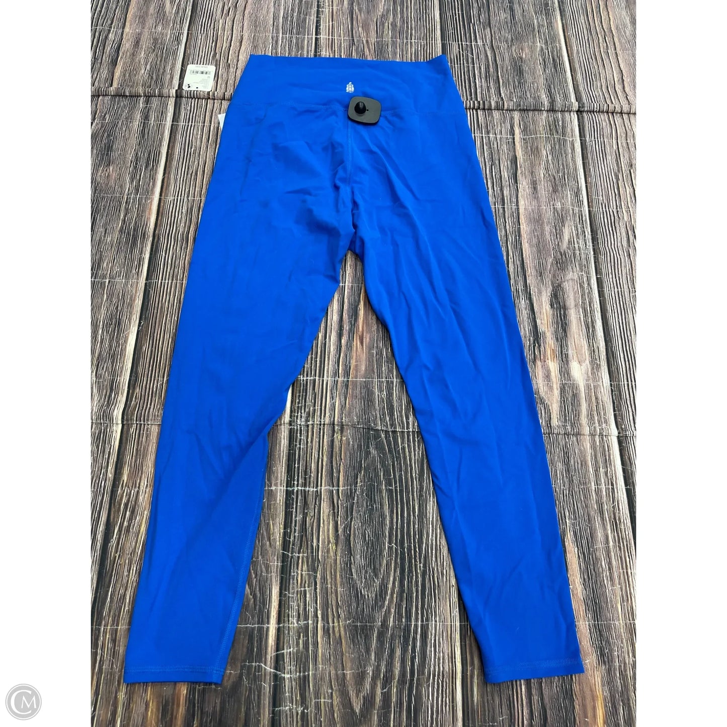 Athletic Leggings By Free People In Blue, Size: M