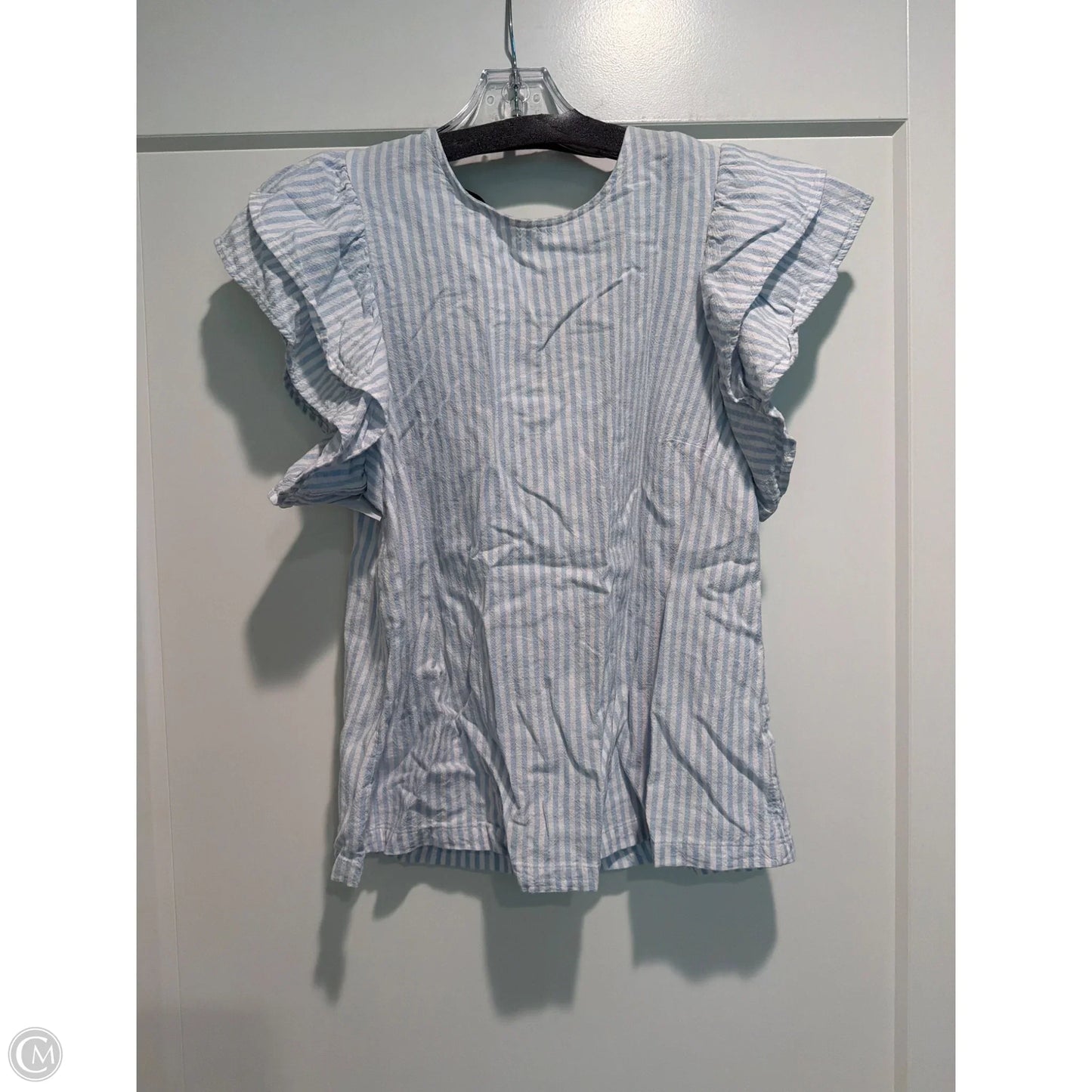 Top Short Sleeve By A New Day In Blue, Size: S