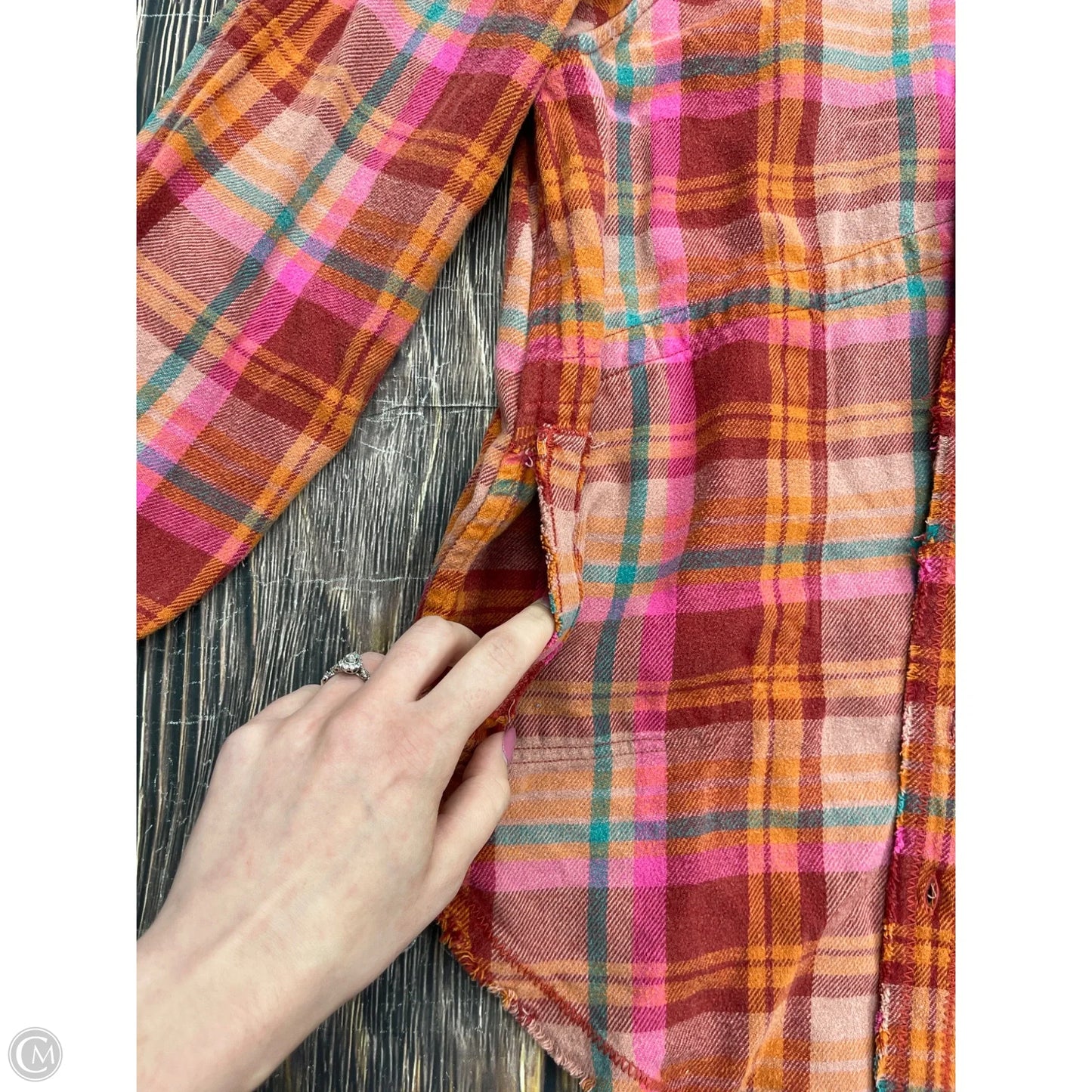 Top Long Sleeve By We The Free In Pink, Size: Xs