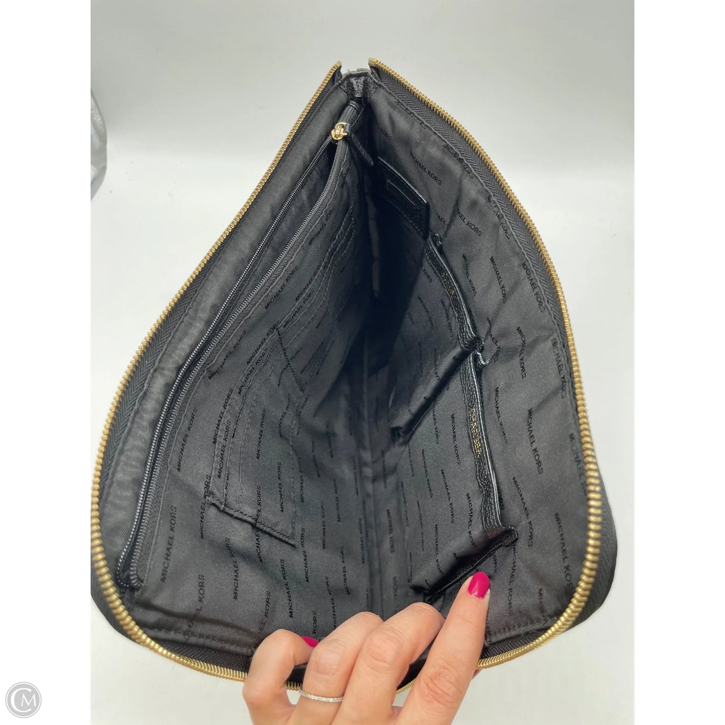 Clutch Designer By Michael Kors, Size: Large