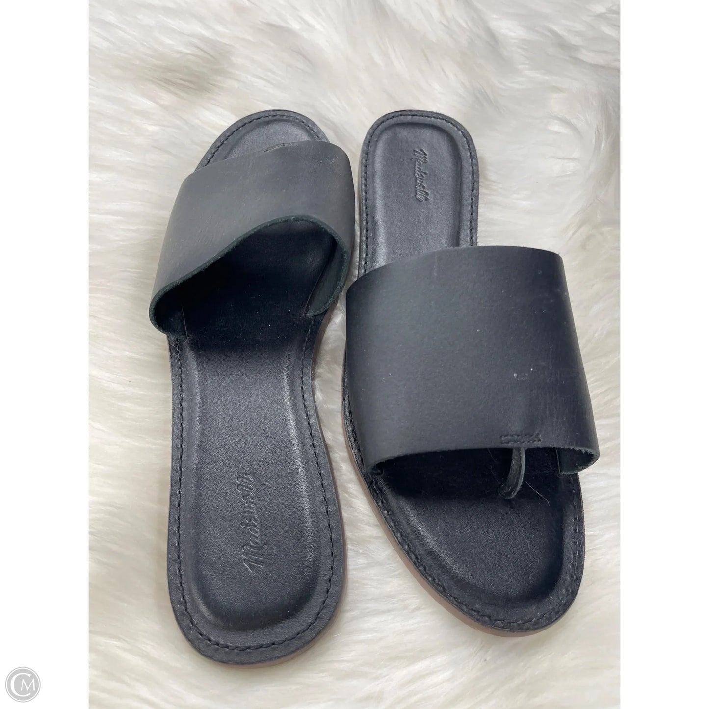 Sandals Flats By Madewell In Black, Size: 10