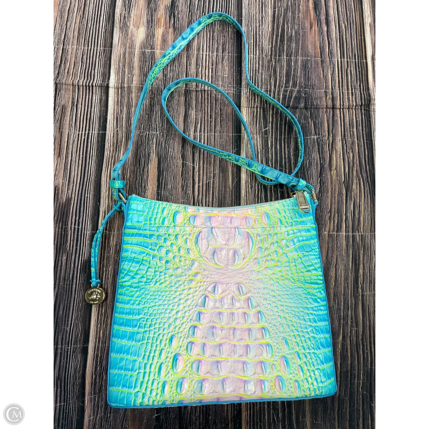 Crossbody Designer By Brahmin, Size: Medium