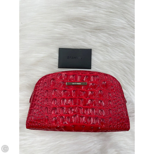Makeup Bag Designer By Brahmin, Size: Medium