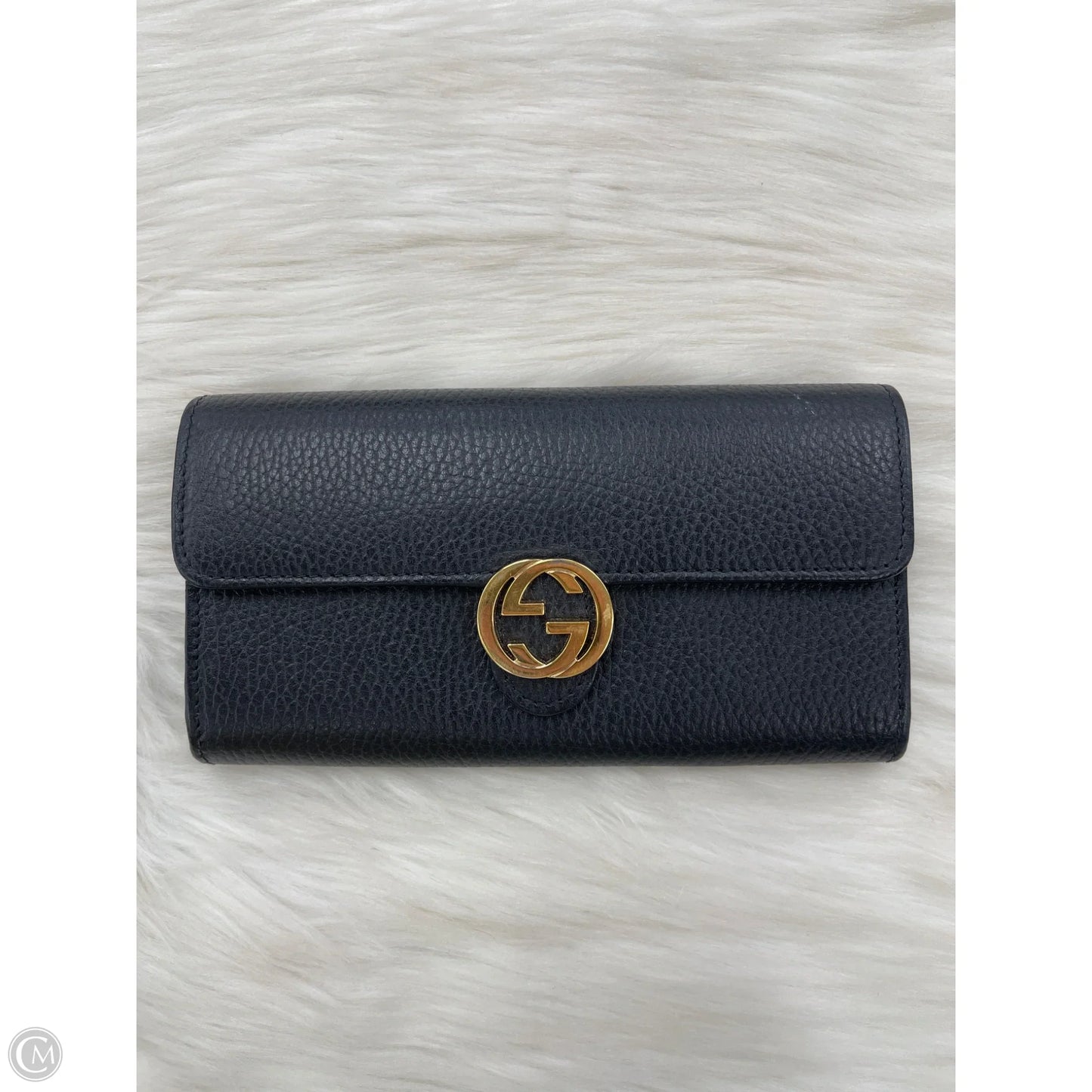 Wallet Luxury Designer By Gucci, Size: Large