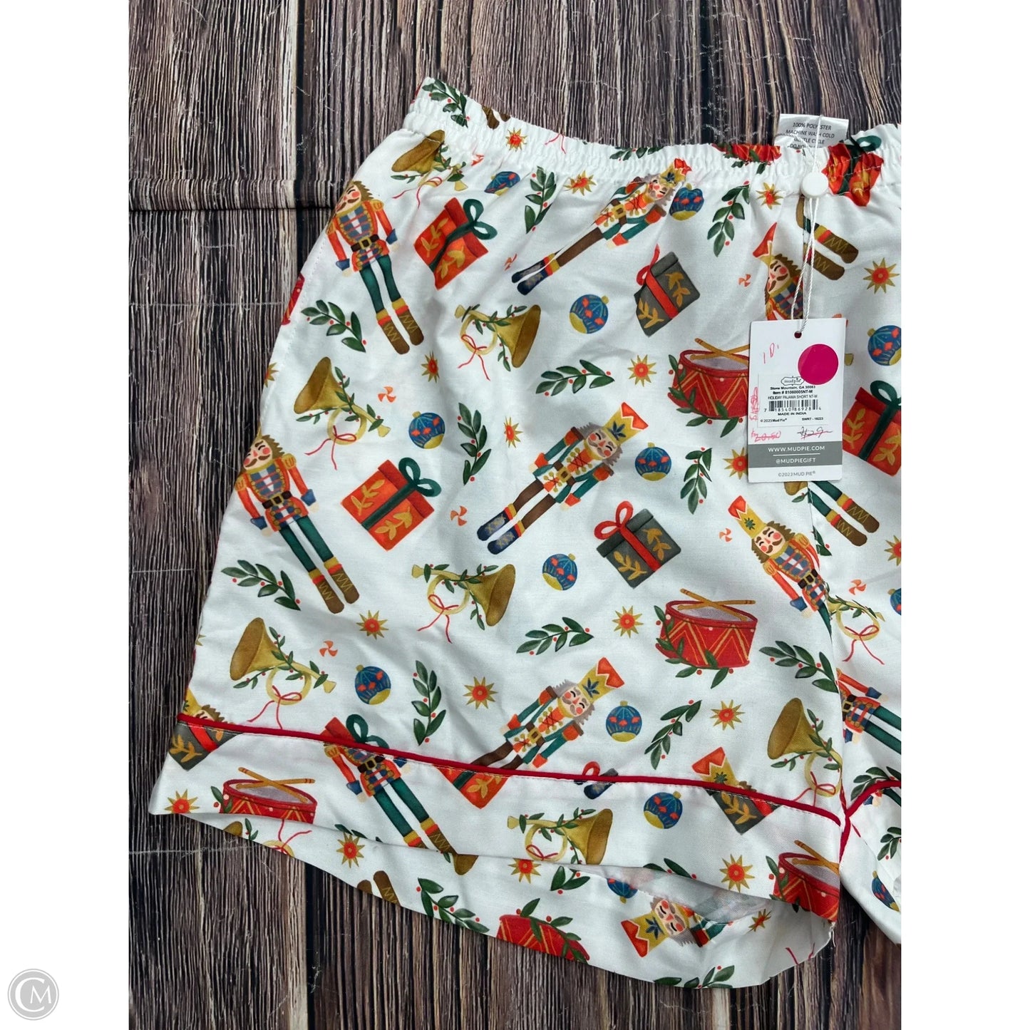 Shorts By Mudpie In White, Size: M