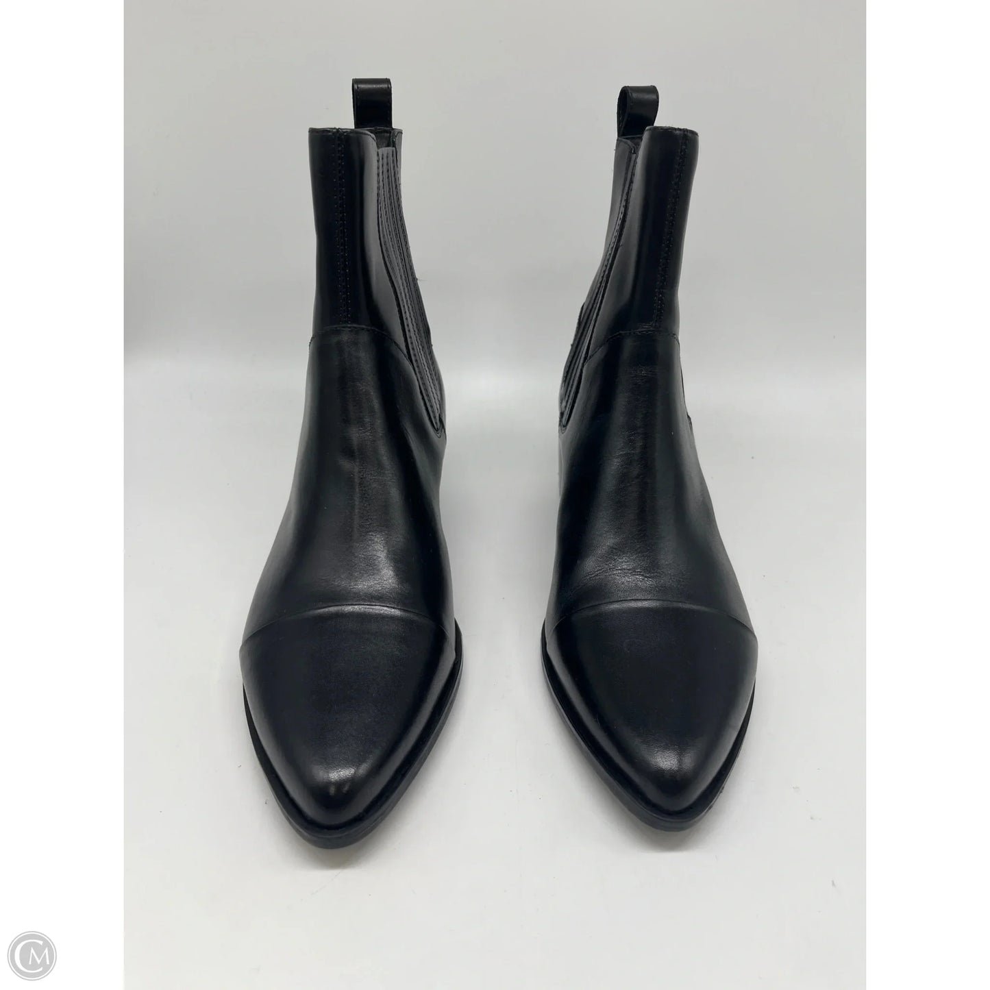 Boots Ankle Heels By Cma In Blue, Size: 9