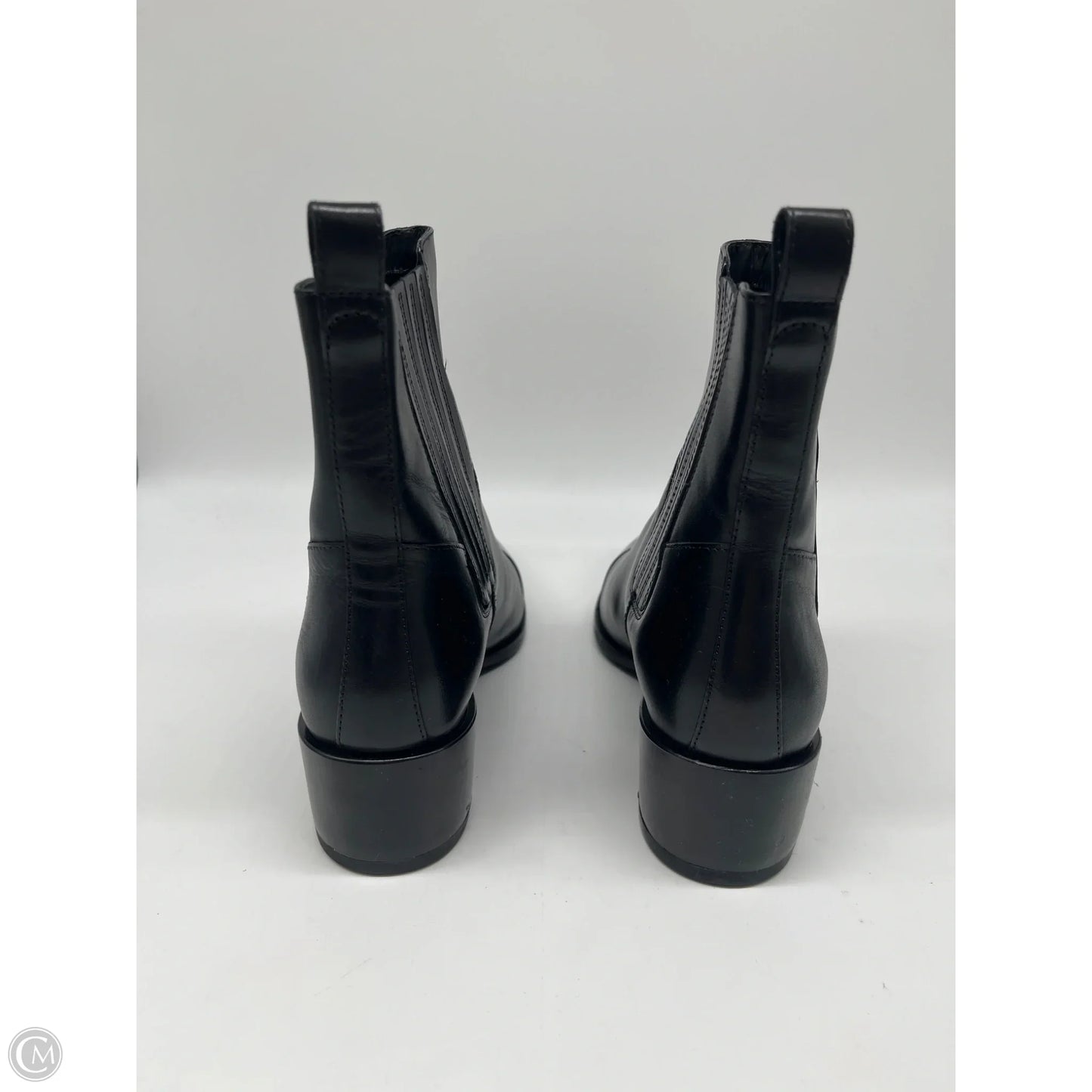 Boots Ankle Heels By Cma In Blue, Size: 9