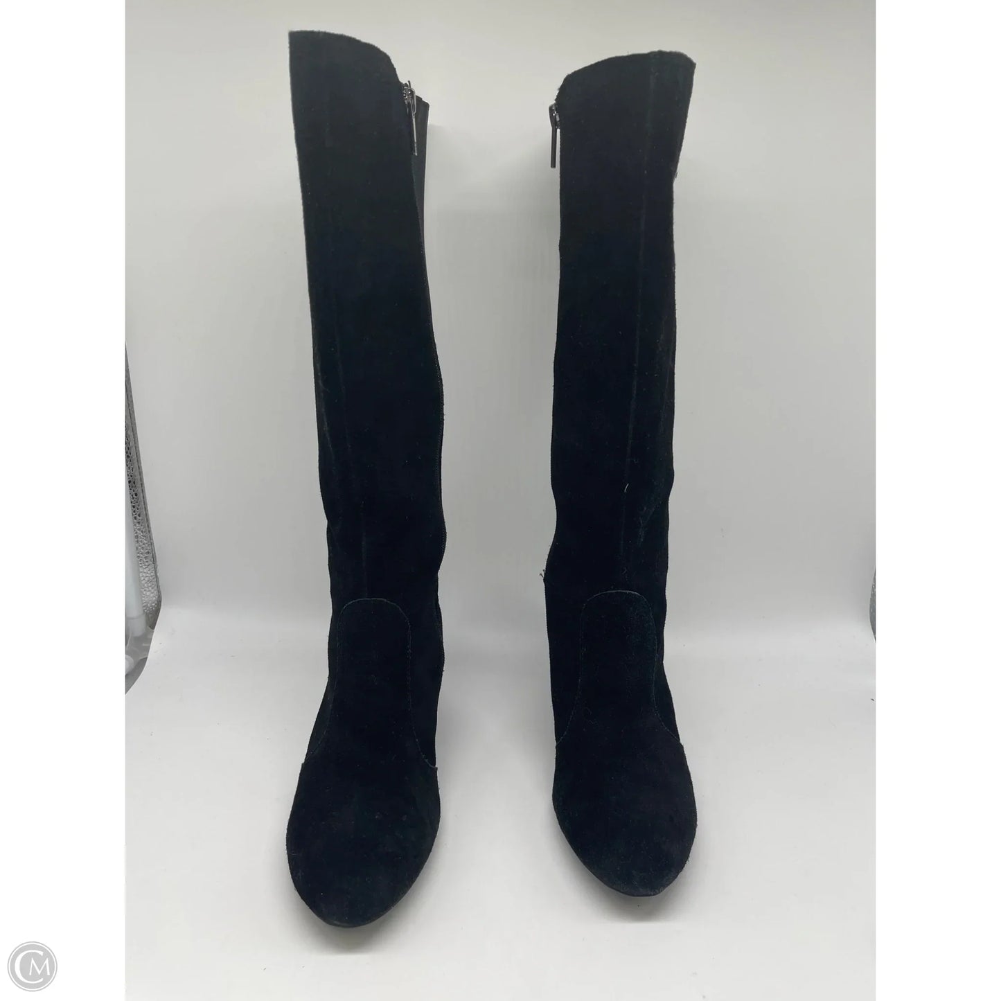 Boots Knee Heels By Anne Klein In Black, Size: 7.5