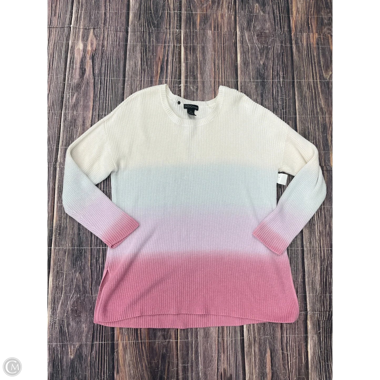Sweater By Clothes Mentor In White, Size: 2x