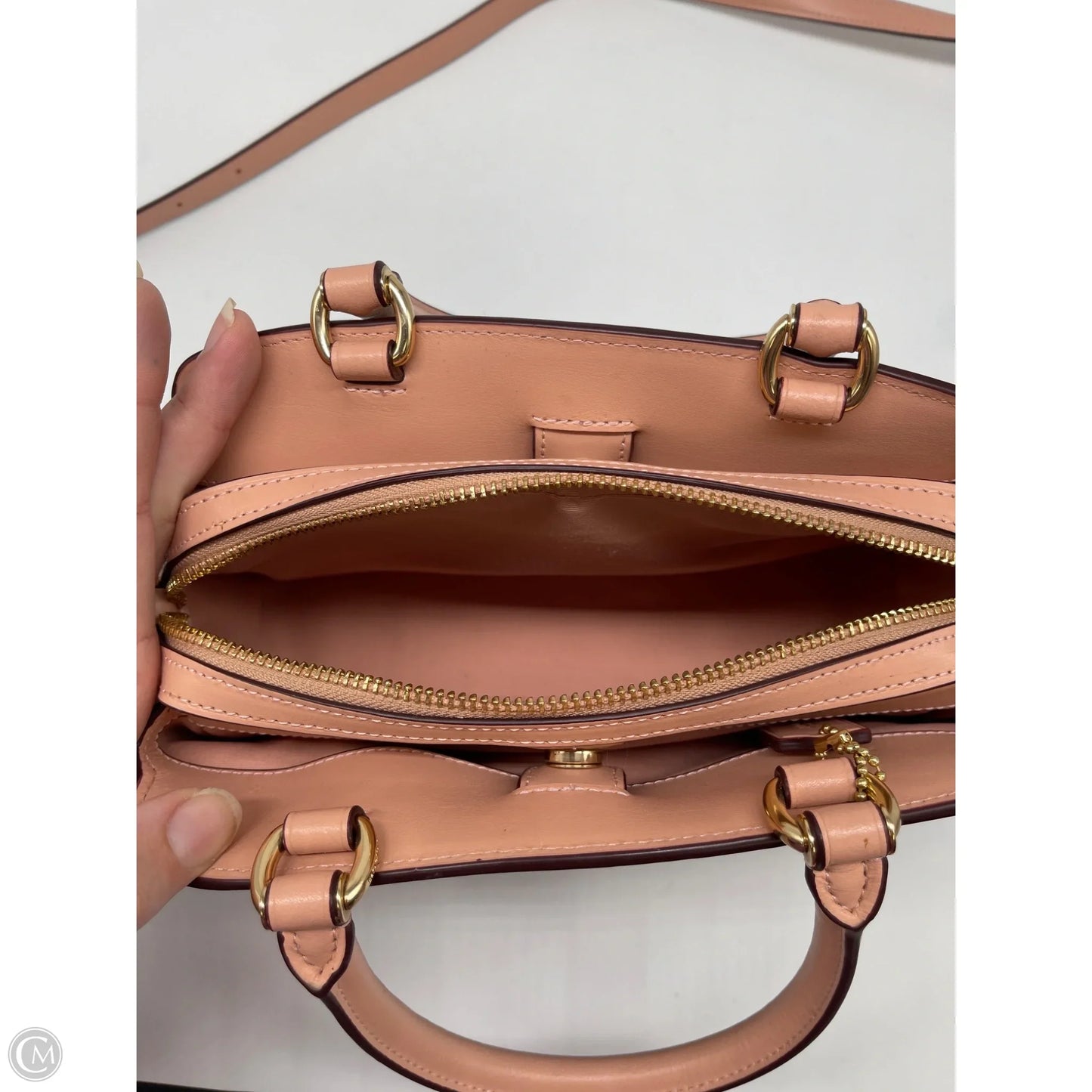 Crossbody Designer By Coach, Size: Large