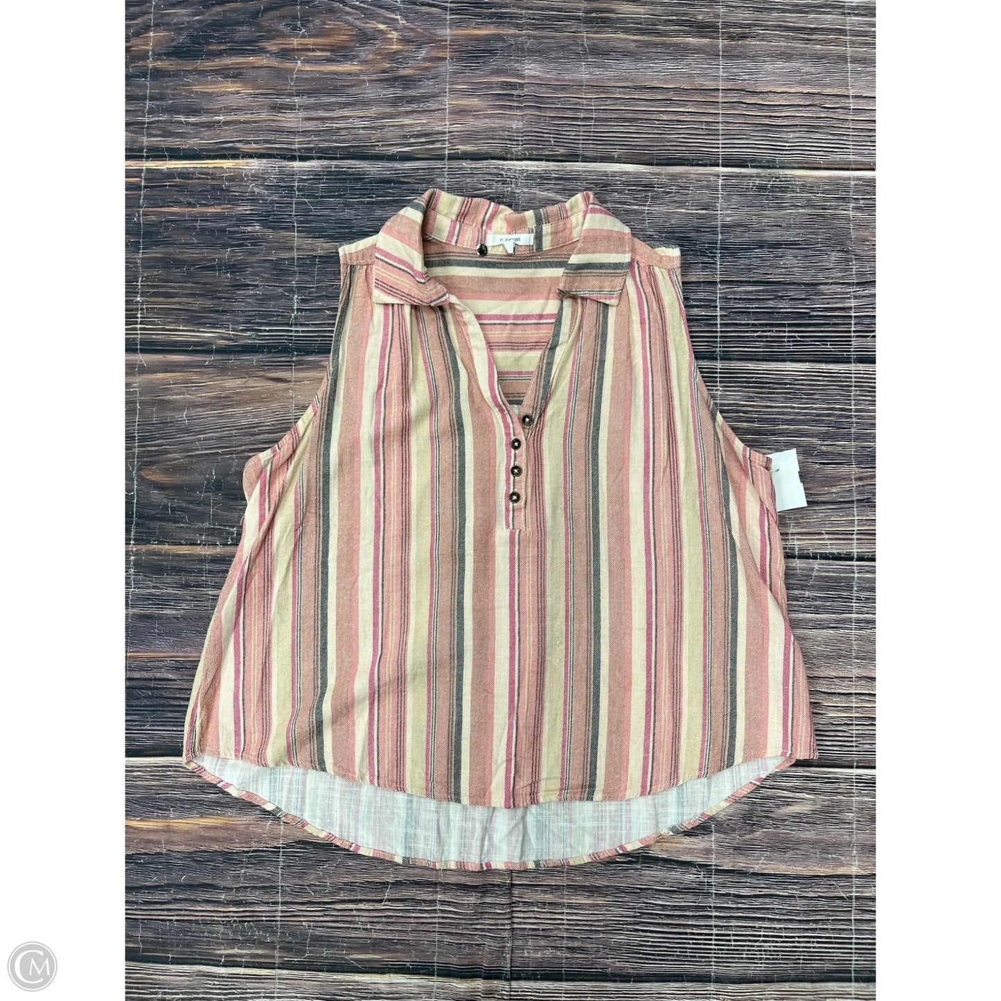 Tank Top By Maurices In Pink, Size: 1x