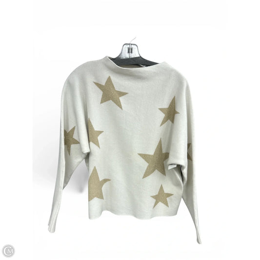 Sweater By Sioni In White, Size: Xl