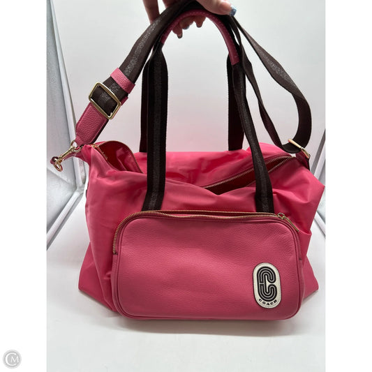 Tote Designer By Coach, Size: Medium