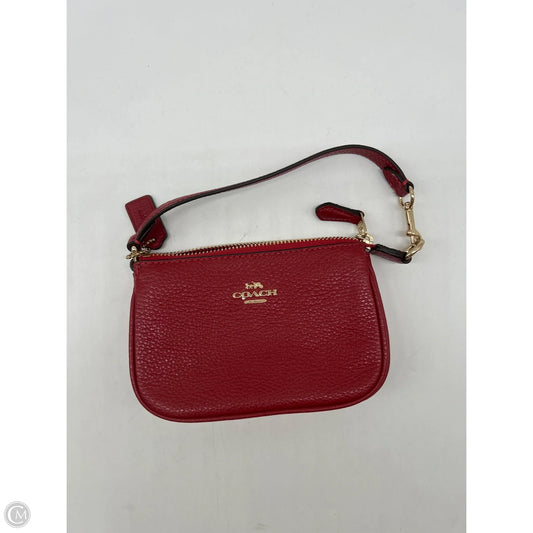 Wristlet Designer By Coach, Size: Small