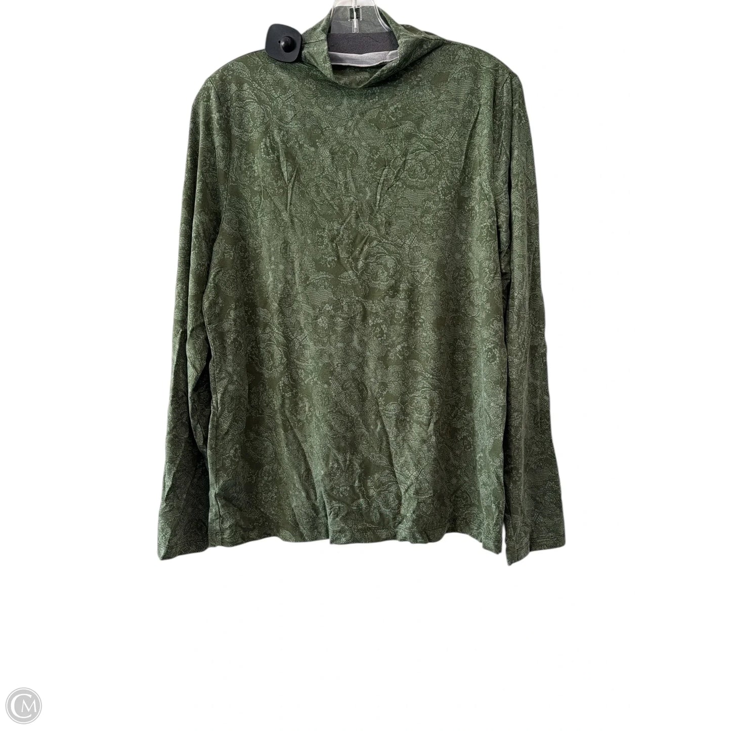 Top Sleeveless By Loft In Green, Size: Xl
