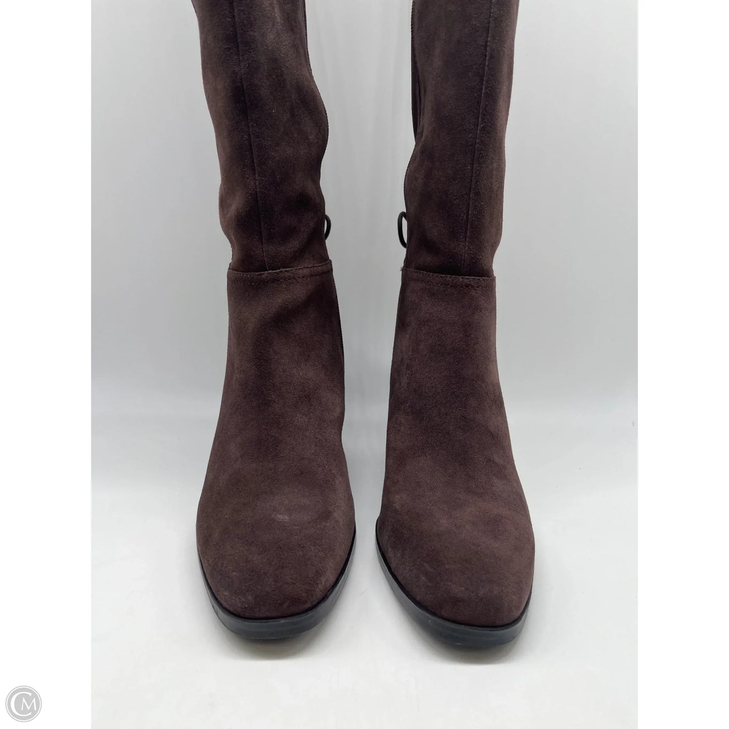 Boots Knee Heels By Lucky Brand In Brown, Size: 8