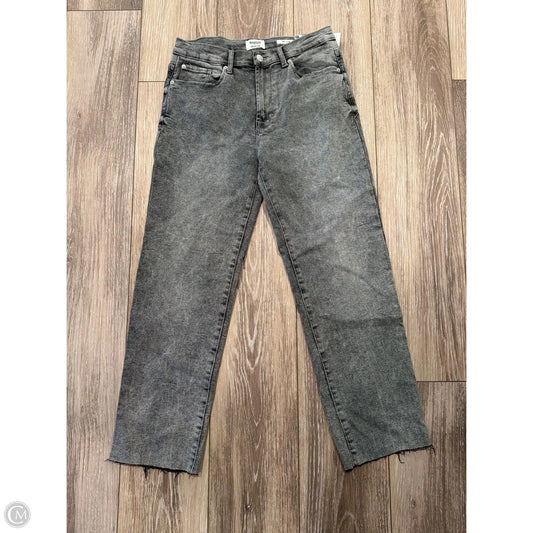 Jeans Straight By Kensie In Black Denim, Size: 8