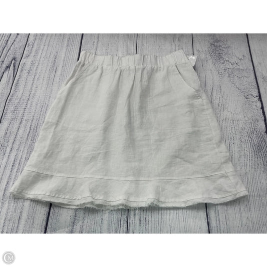 Skirt Mini & Short By For Cynthia In White, Size: M