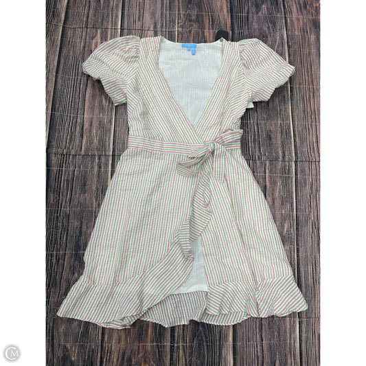 Dress Casual Short By Draper James In Green & Pink, Size: S