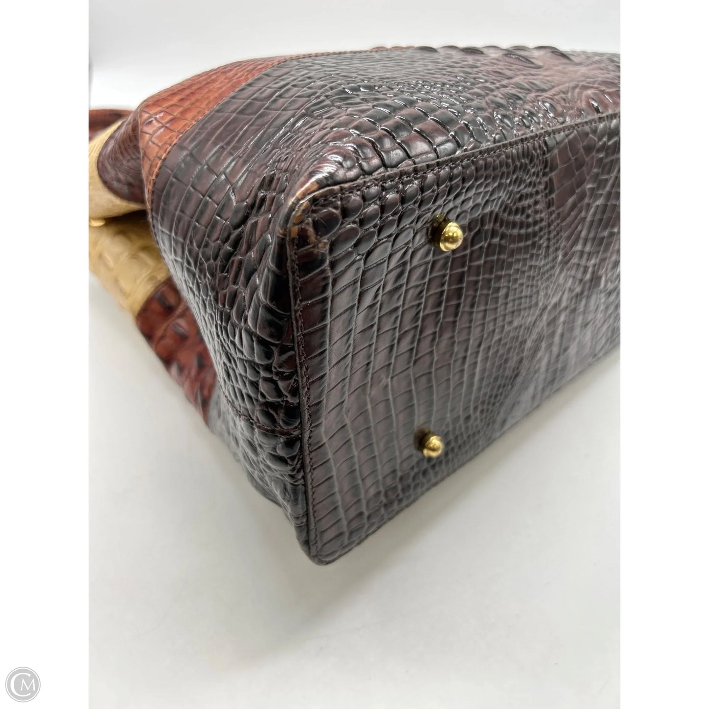 Handbag Designer By Brahmin, Size: Medium