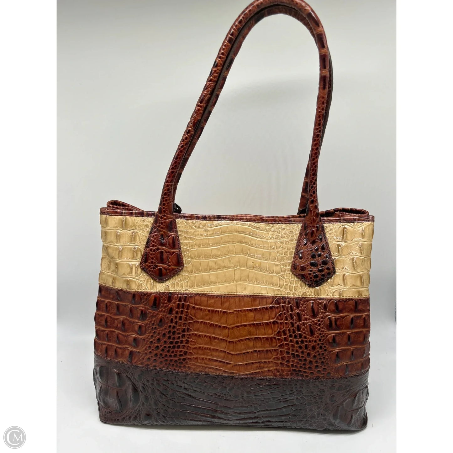 Handbag Designer By Brahmin, Size: Medium