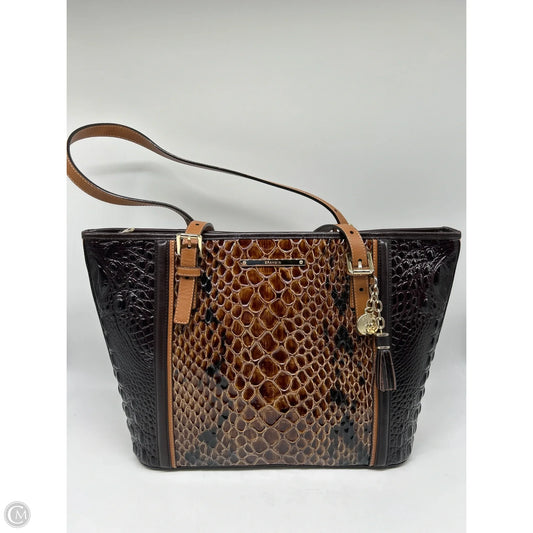 Handbag Designer By Brahmin, Size: Medium