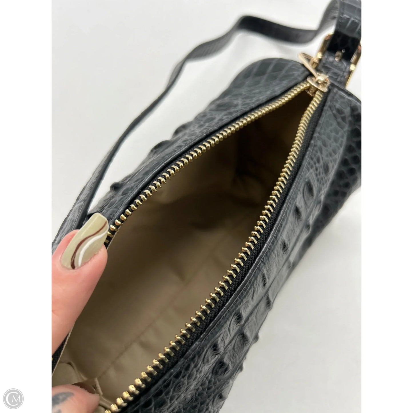 Handbag Designer By Brahmin, Size: Small