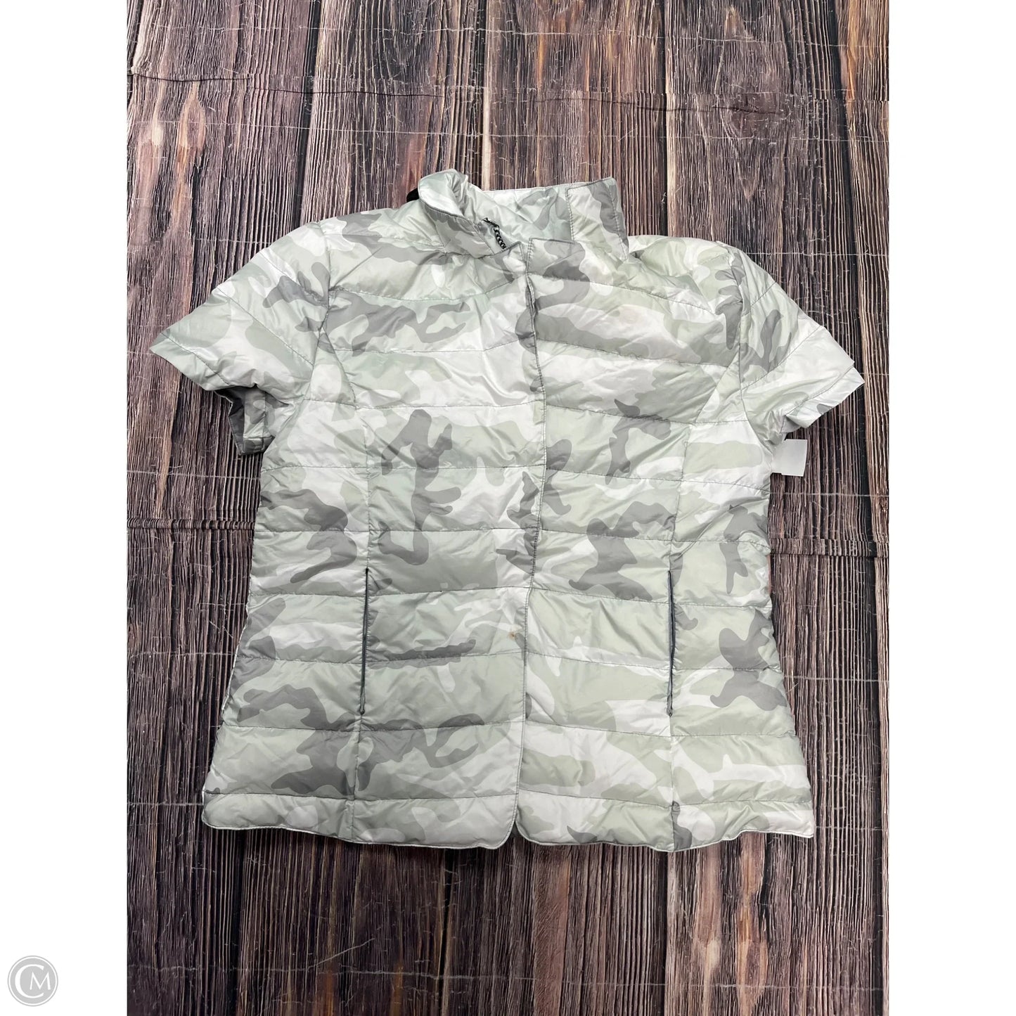 Coat Puffer & Quilted By Clothes Mentor In Camouflage Print, Size: M