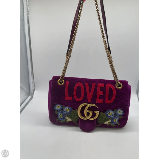 Handbag Luxury Designer By Gucci, Size: Medium
