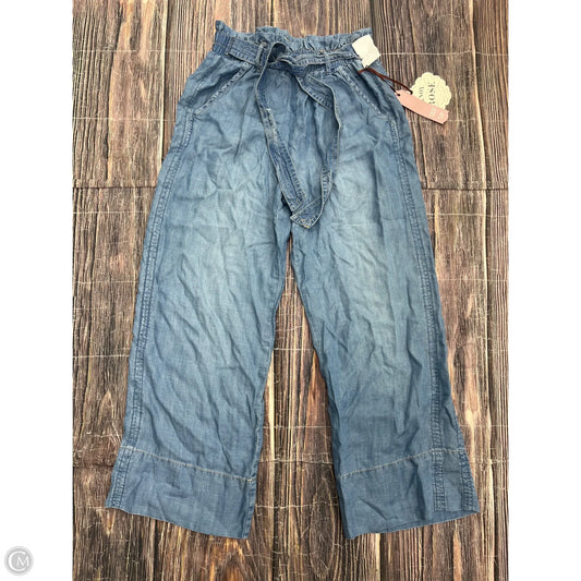 Pants Wide Leg By Knox Rose In Blue, Size: Xs