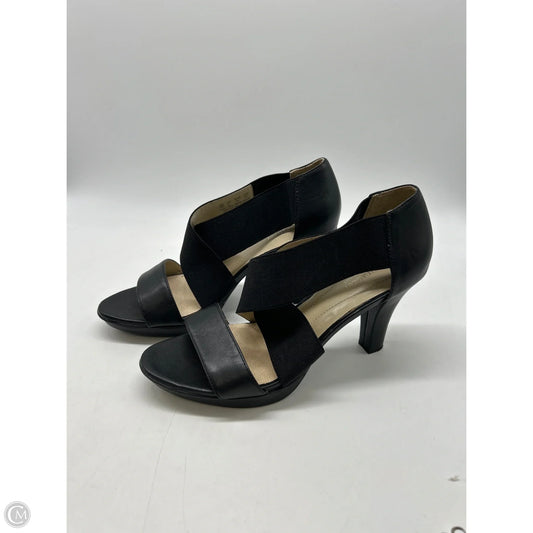 Sandals Heels Stiletto By Naturalizer In Black, Size: 8