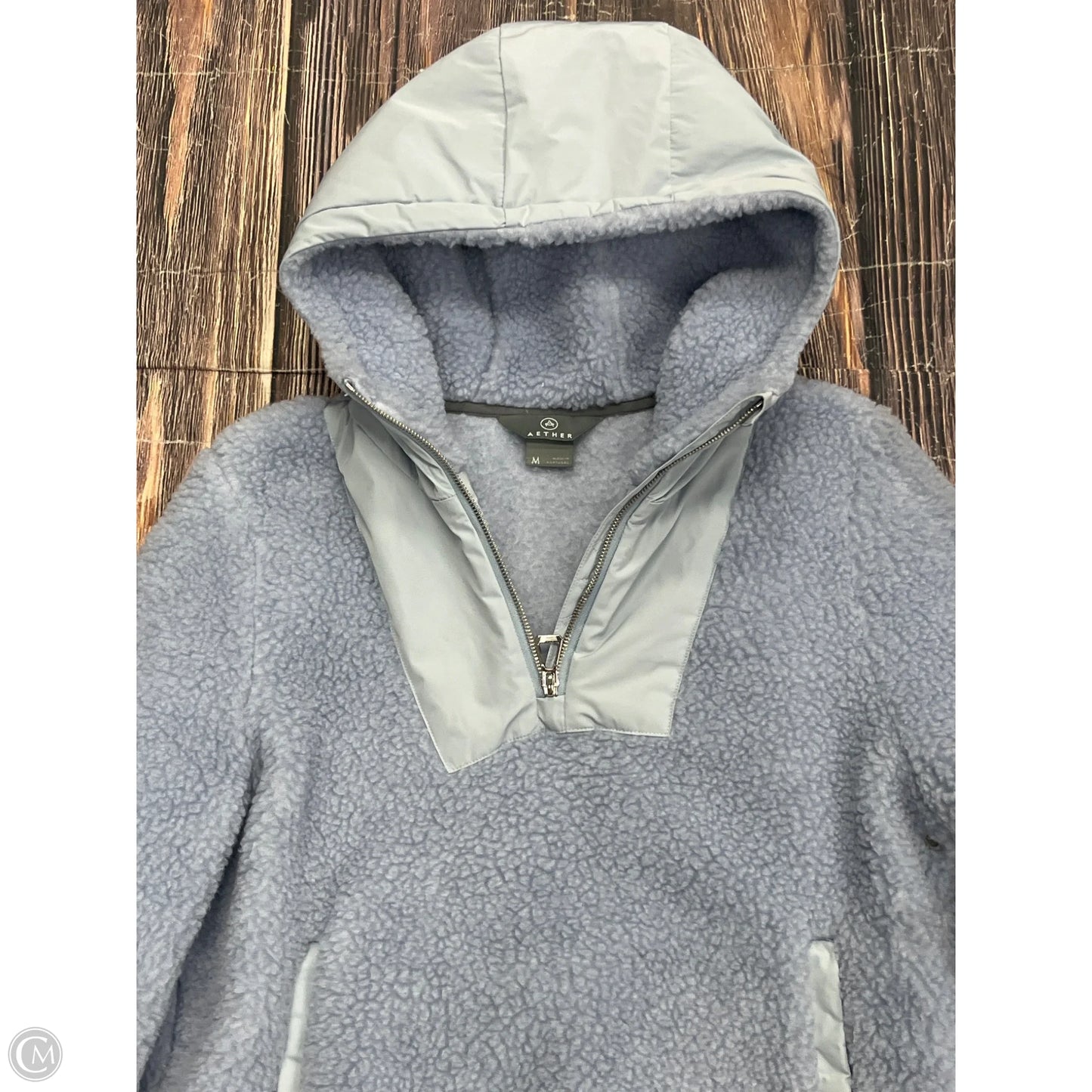 Sweatshirt Hoodie By Cma In Blue, Size: M