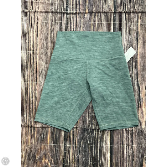 Athletic Shorts By Lululemon In Green, Size: 4