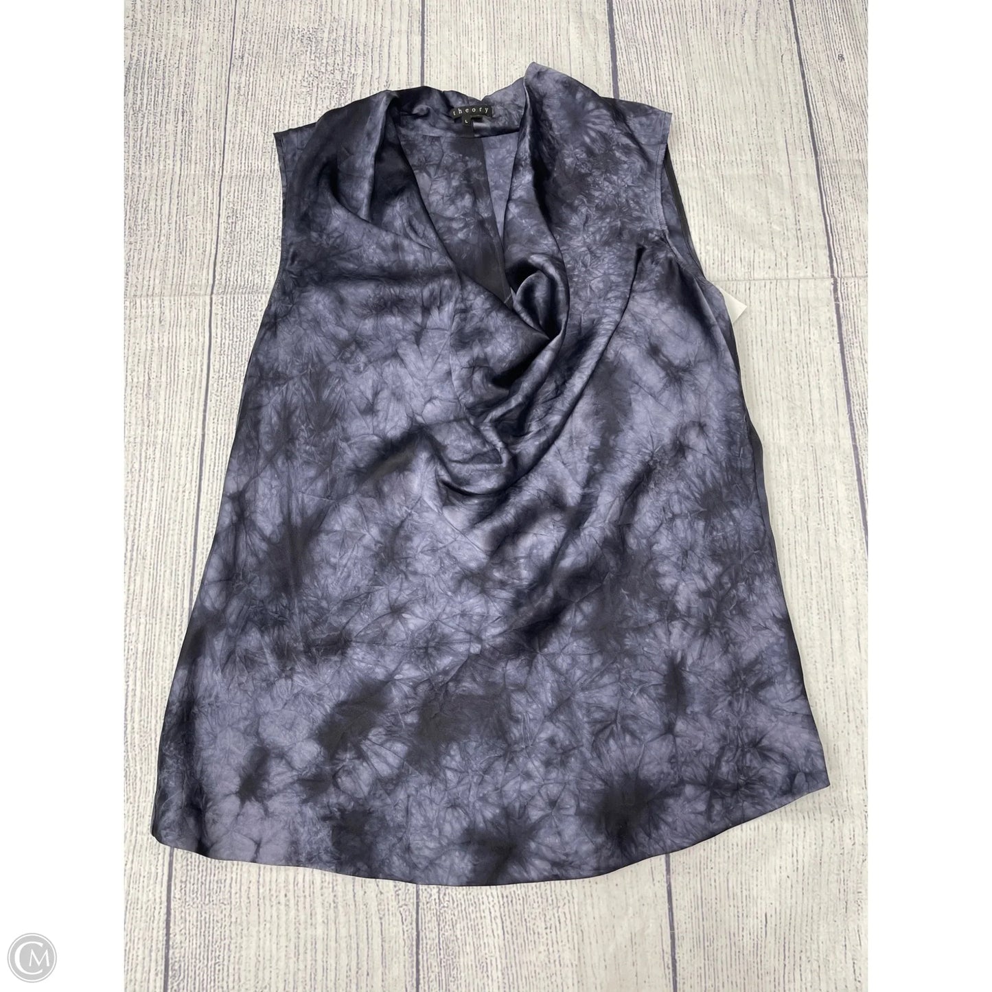 Tank Top By Theory In Blue, Size: L