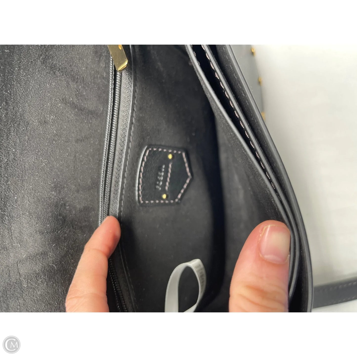 Crossbody Leather By Fossil, Size: Small