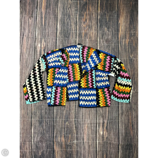 Cardigan By Pol In Multi-colored, Size: Osfm