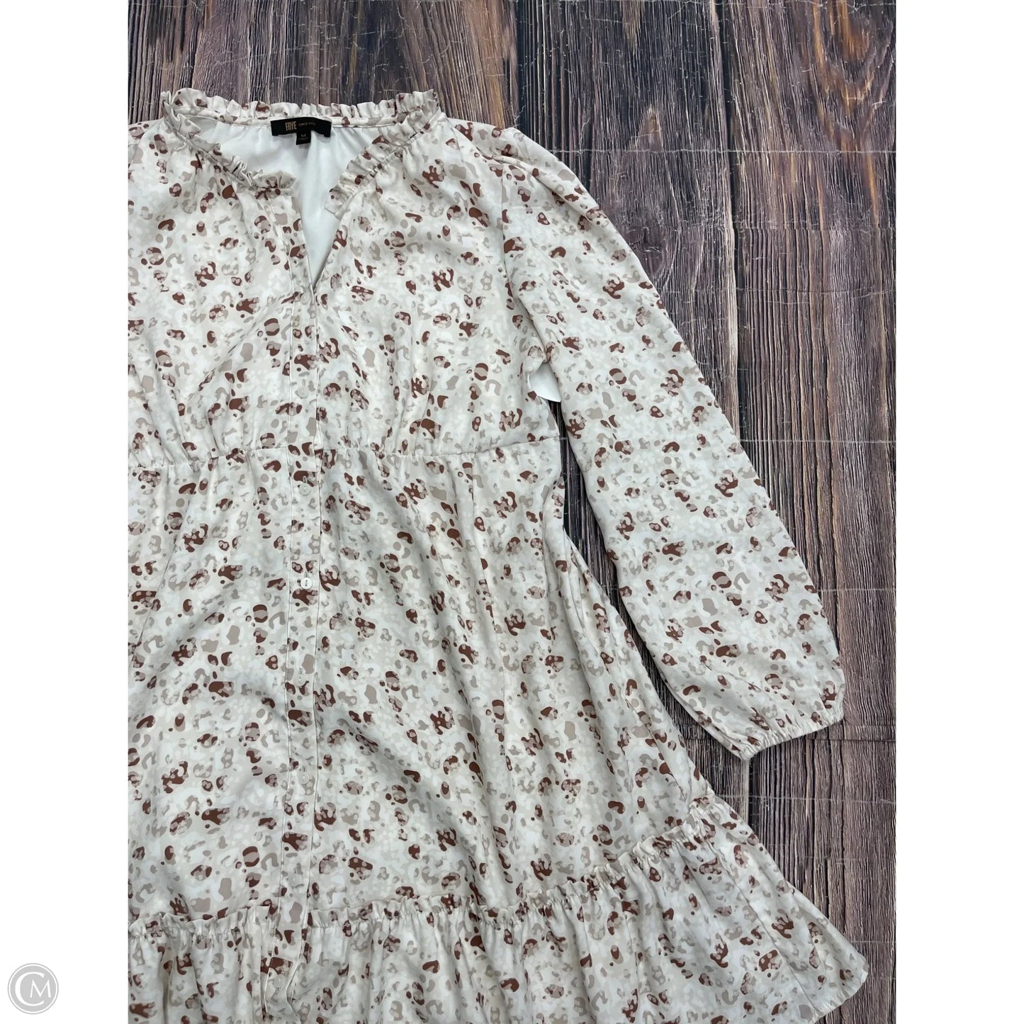 Dress Designer By Frye In Cream, Size: M