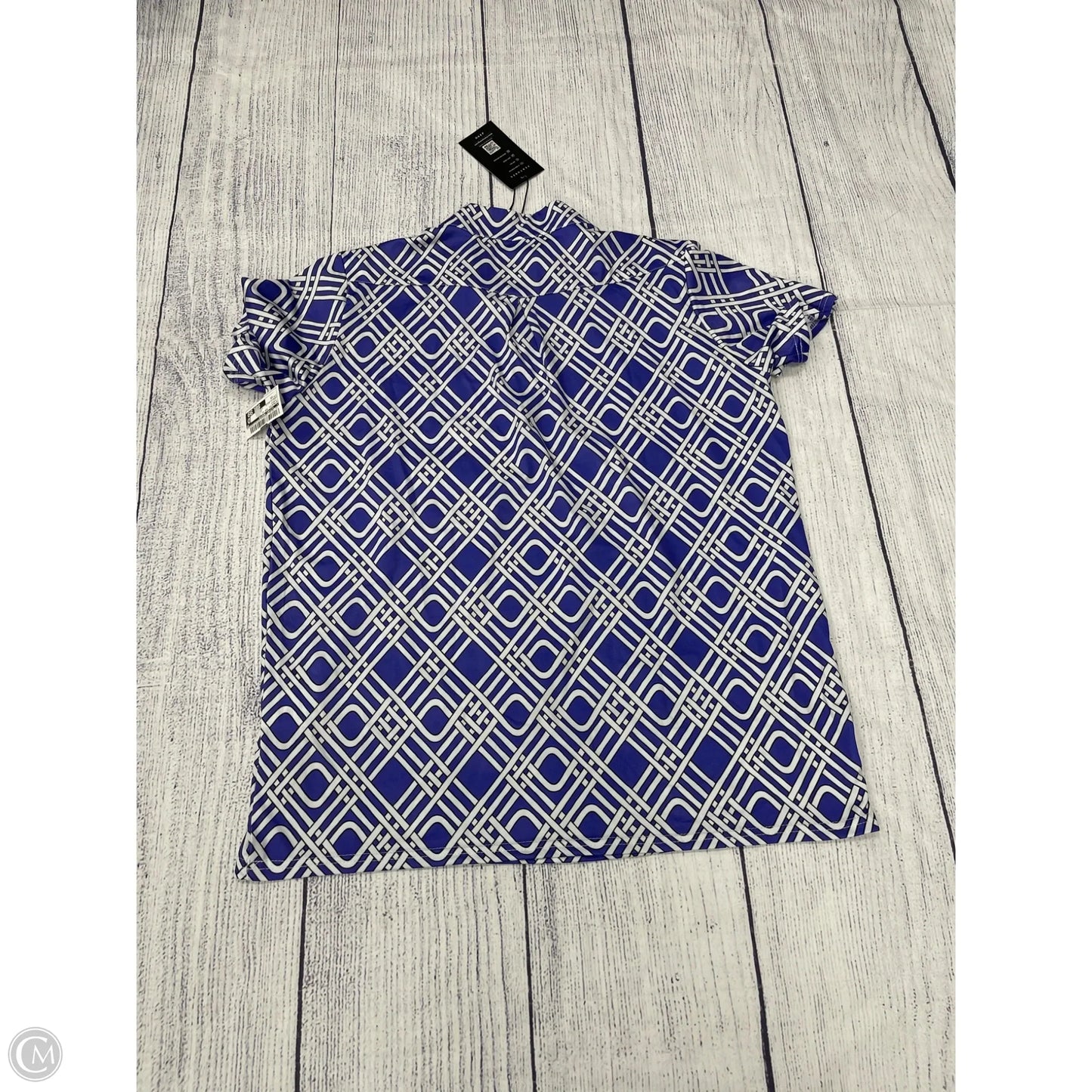 Athletic Top Short Sleeve By Clothes Mentor In Purple, Size: 1x