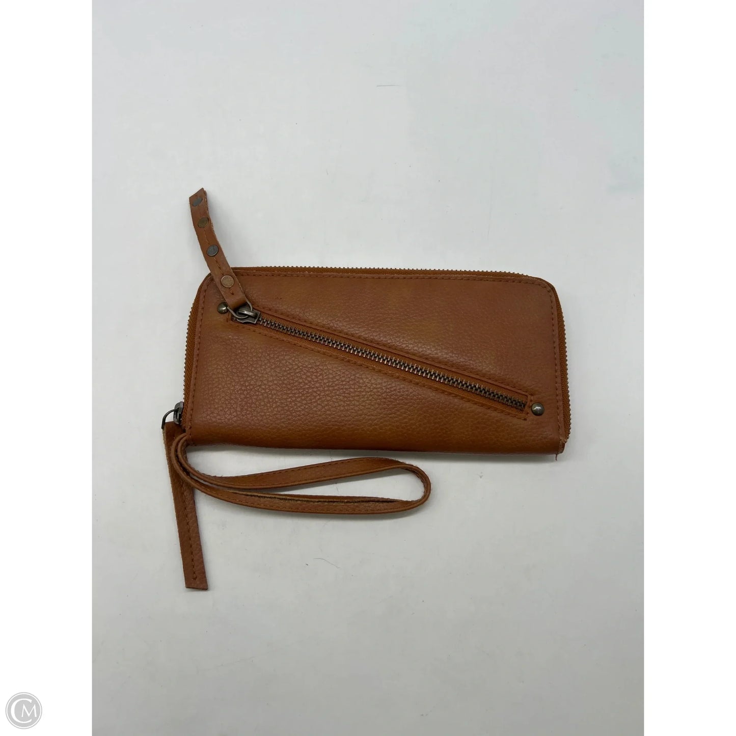 Wristlet Leather By Free People, Size: Medium