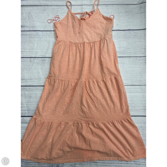 Dress Casual Maxi By Old Navy In Orange, Size: M