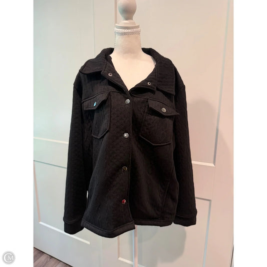 Jacket Other By Onque In Black, Size: 2x