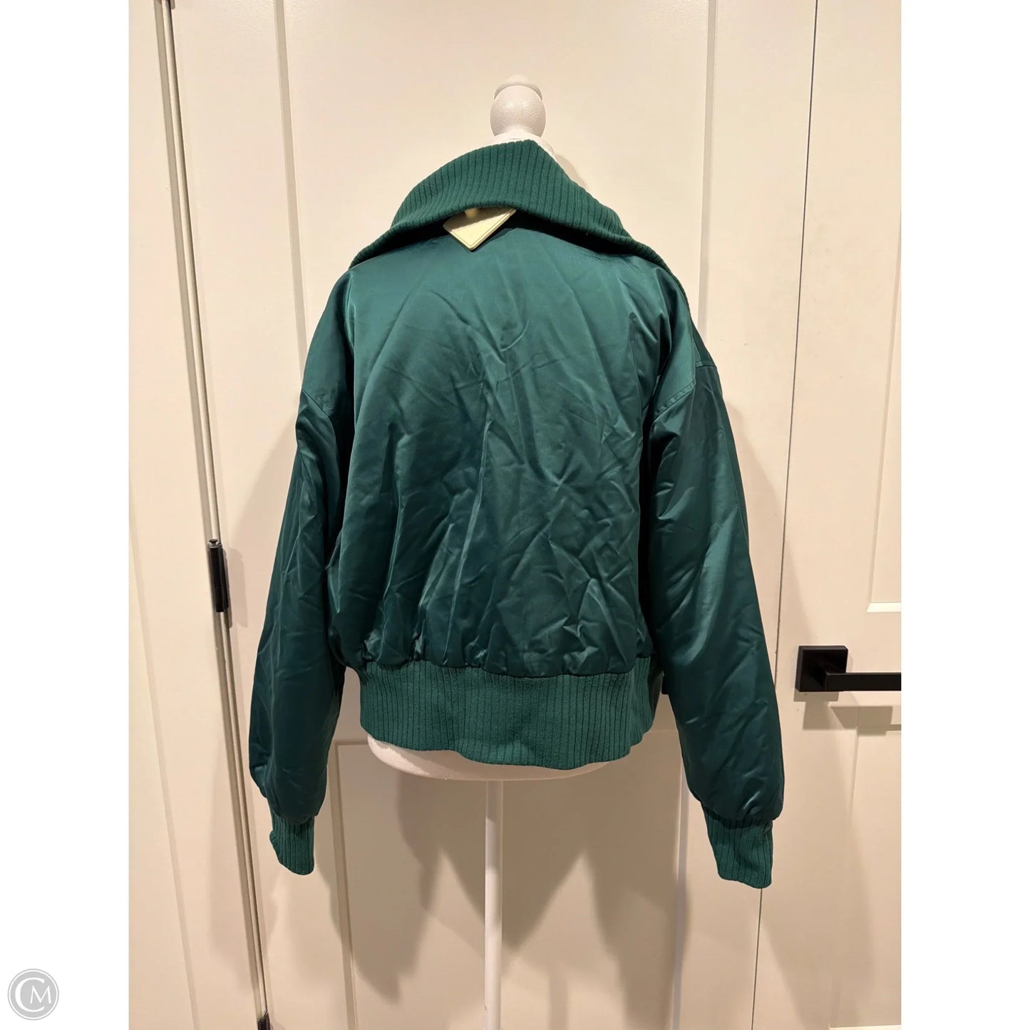 Coat Puffer & Quilted By Wild Fable In Green, Size: 1x