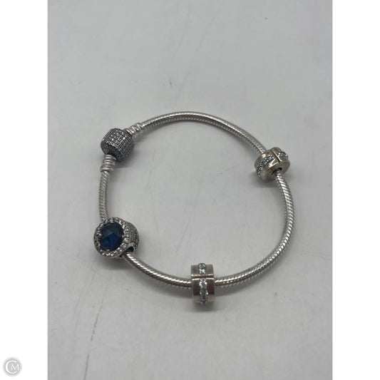 Bracelet Sterling Silver By Pandora, Size: 04 Piece Set