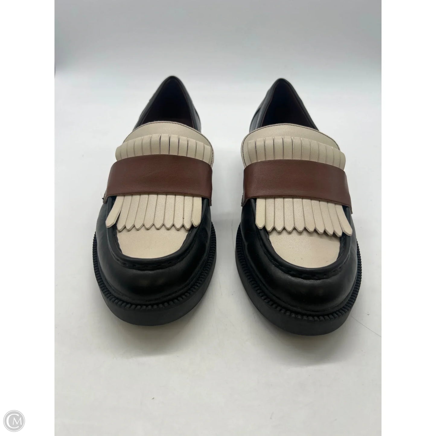 Shoes Flats By Marc Fisher In Black & Brown, Size: 8.5