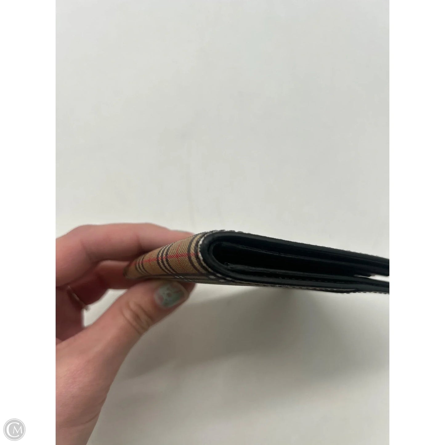 Wallet Luxury Designer By Burberry, Size: Medium