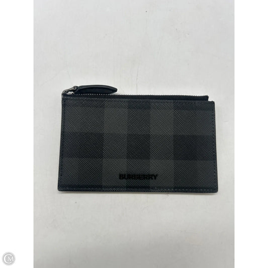 Wallet Luxury Designer By Burberry, Size: Medium