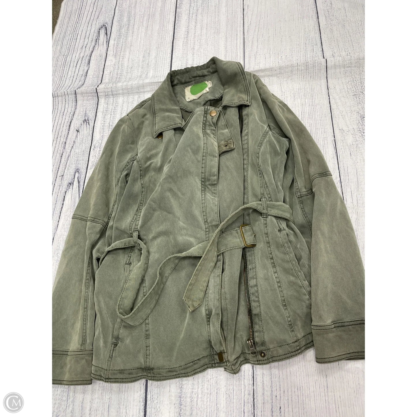 Jacket Utility By Anthropologie In Green, Size: M