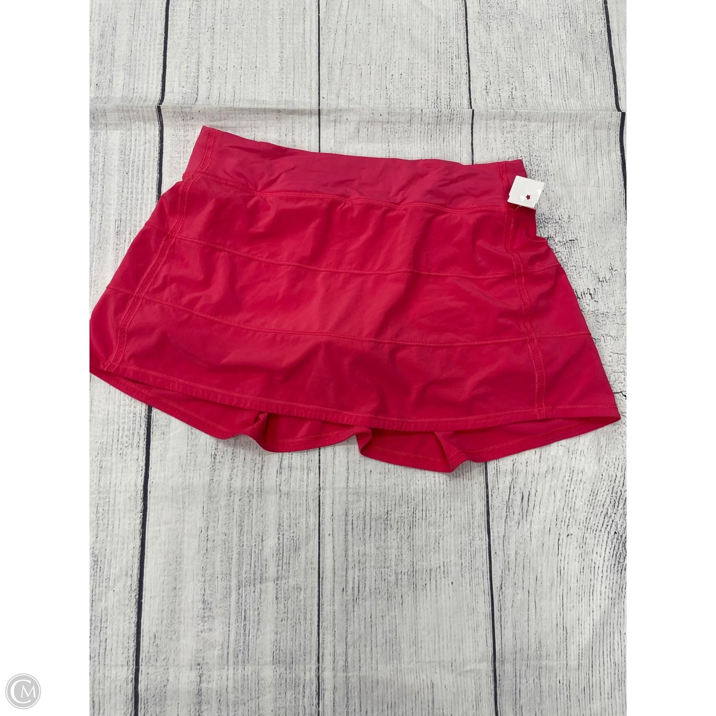 Athletic Skort By Lululemon In Pink, Size: 10